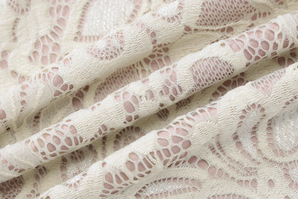 Hugcitar Turtleneck Long Flare Sleeve Patchwork Lace Hollow Out Button Sexy Mini Dress 2025 Spring Women Clothes Party Nightclub