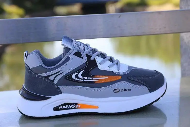 Shoes for Men Lightweight Pu Leather Casual Shoes 2025New Men's Sneakers Fashion Men Tennis Shoes Breathable Sport Running Shoe