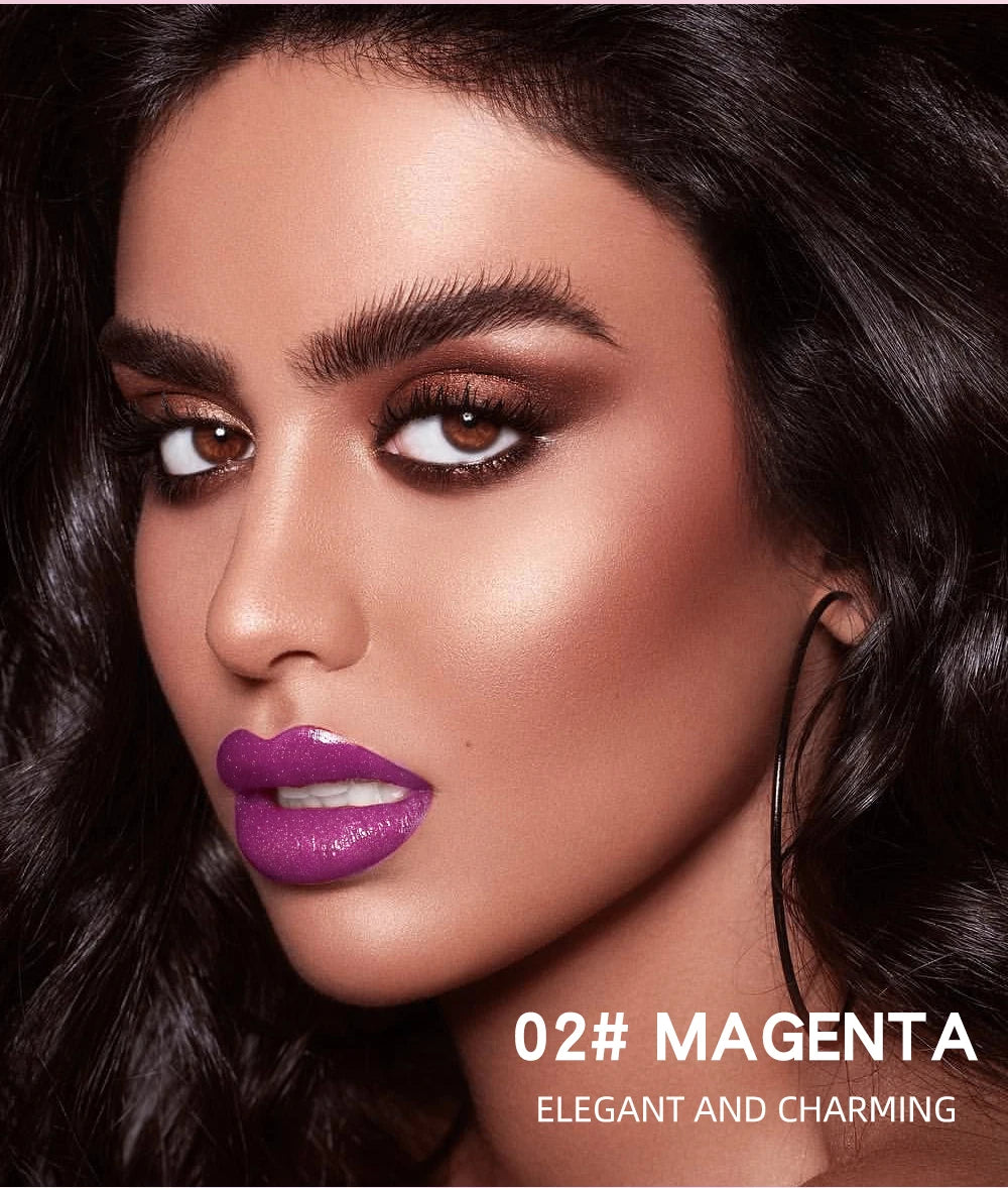 Lip-shaped lipstick seal Sip into makeup lazy blush lipstick Matte makeup effect Moisturizing lip gloss Waterproof non-stick cup