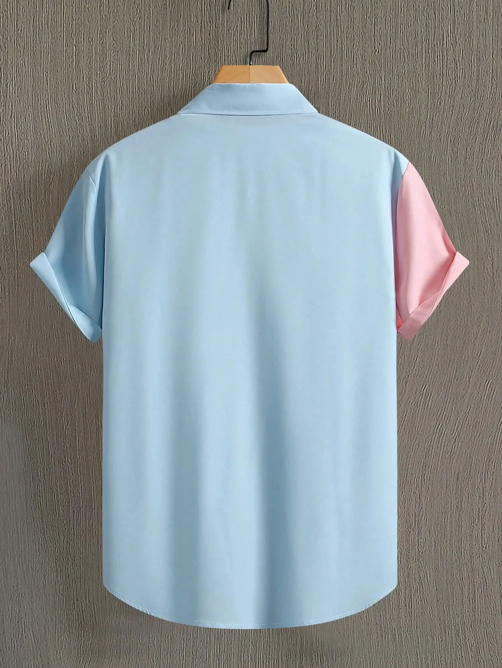 The new men's short-sleeved shirt for summer 2025 features a casual fashionable comfortable and soft 3D pattern print