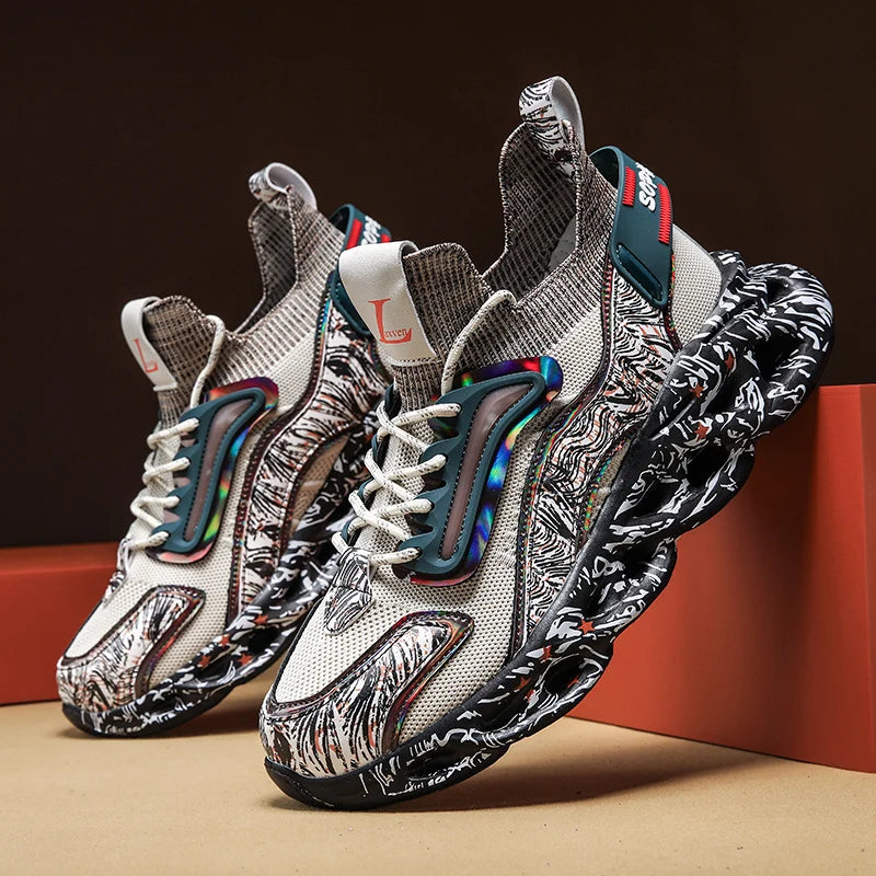 Men Sneakers Breathable Daily Wear Casual High Quality Outdoor Comfortable Training Mesh Running Shoes for Man