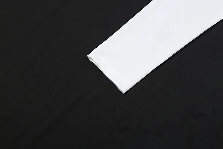 Nibber Sexy Low-Neck Maxi Dress Shoulder Pads Skinny Solid Long Sleeve Elasticity Prom Party Simple Classic Elegant Vestidos