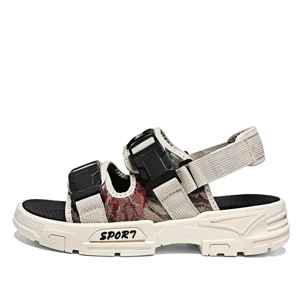 Open From The Back Light Men Shoes Summer Chinese Slippers Barefoot Sandal Sneakers Sport Low Prices Bascket Brand Name