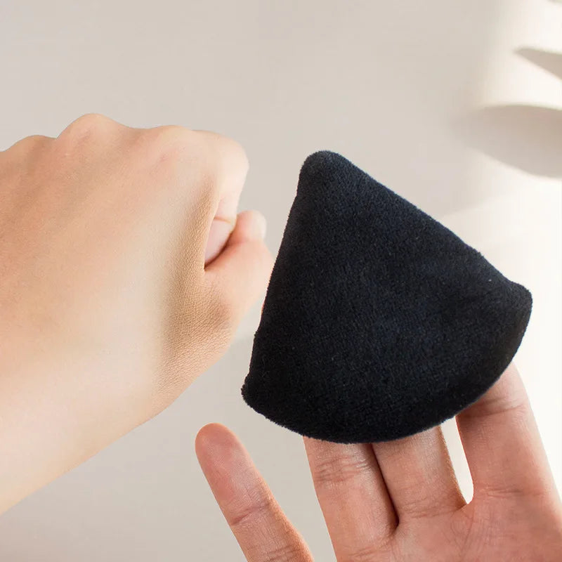 Triangle Powder Puff Soft Makeup Sponge for Face Make Up Eyes Contouring Shadow Cosmetic Washable Mini Velvet Foundation Puff
