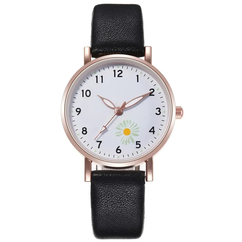 Luminous Watch for Women Girls Simple Trendy Glow in The Dark Watch Cute Fresh School Student Wristwatch Gift