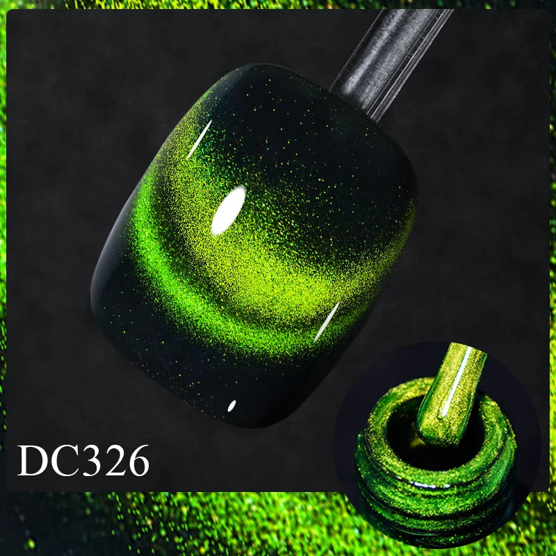 7ml Moonlight Magnetic Cat Eye Gel Nail Polish Grey Blue Red Black Autumn and Winter Nails Ultra Shine Soak Off UV Gel Nail Art