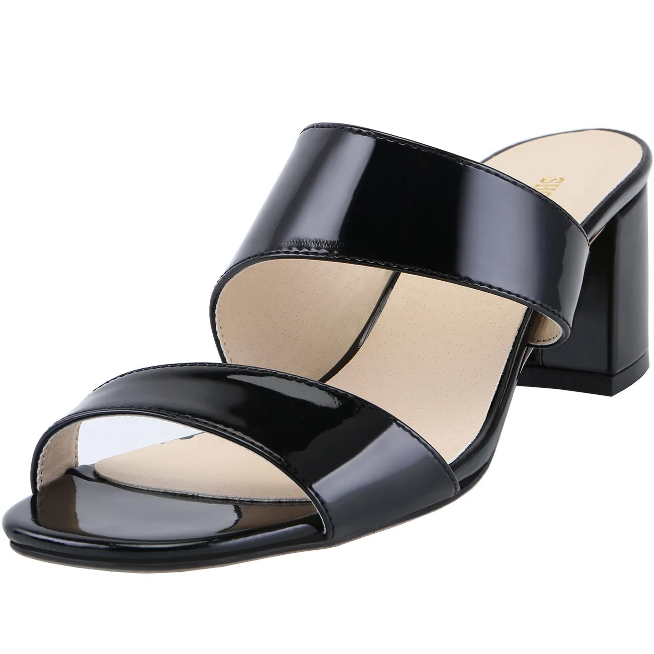 Women Low Chunky Sandals Fashion Sexy Comfort Open Toe 5cm Thick Heel Ship on High Heels Party Dress Girl Slipper Wedding Shoes