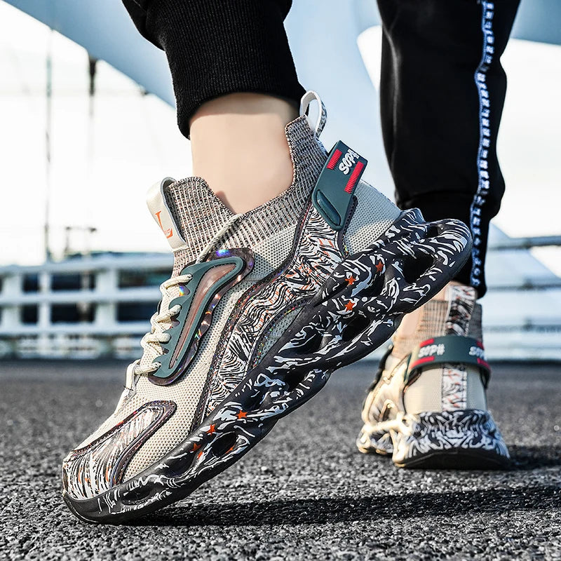 Men Sneakers Breathable Daily Wear Casual High Quality Outdoor Comfortable Training Mesh Running Shoes for Man