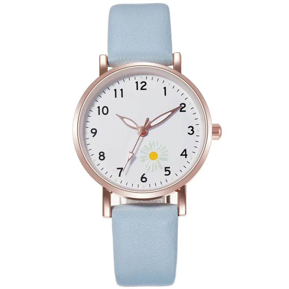 Luminous Watch for Women Girls Simple Trendy Glow in The Dark Watch Cute Fresh School Student Wristwatch Gift