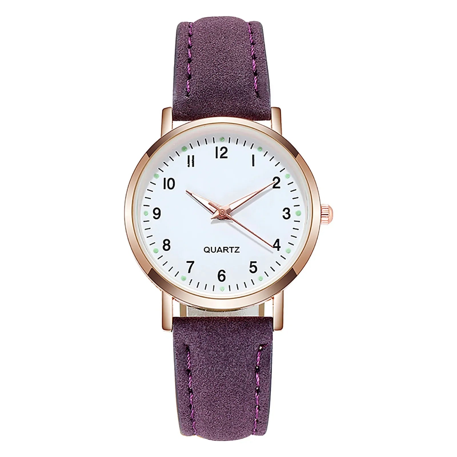 New Watch Women Fashion Casual Leather Belt Wristwatch Simple Ladies Small Dial Quartz Clock Dress Women's Watches Reloj Mujer