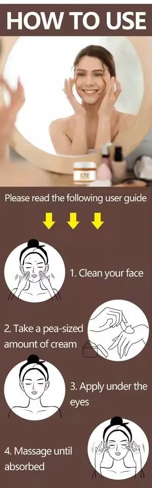 selling wrinkle removing eye cream, eye bags, dark circles, anti swelling, firming, brightening, fine lines, moisturizing tool