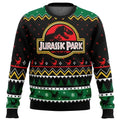 Jurassic Park Dinosaurs Merry Christmas Clothing Gifts Santa Claus sweaters Men's and women's hoodies 3D Autumn and Winter Party