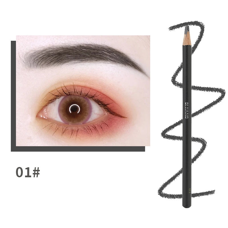 Eyebrows Chinese Makeup Product With Waterproof Eyebrow Pencil Brand Wood Hard Refill Professional Full Beauty Unusual Cosmetics