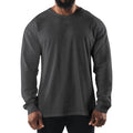 Men's T Shirt Long Sleeve Crewneck Tee Shirts Classic Loose Fit Workout Tops for Men Gym Clothes S-XXL
