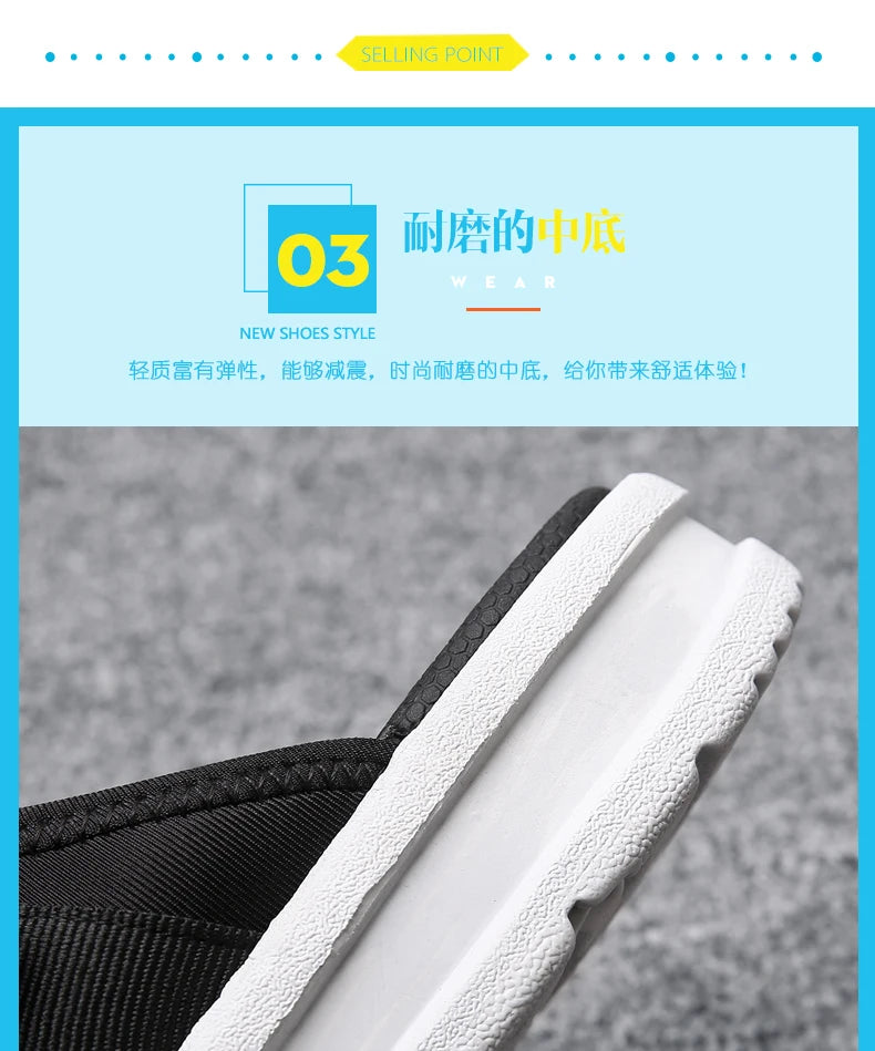 Men's Sandals Flat Sandals Men's Slippers Shoes for Men Wear-resistant Soft and Comfortable Indoor and Outdoor Non-slip Fashion