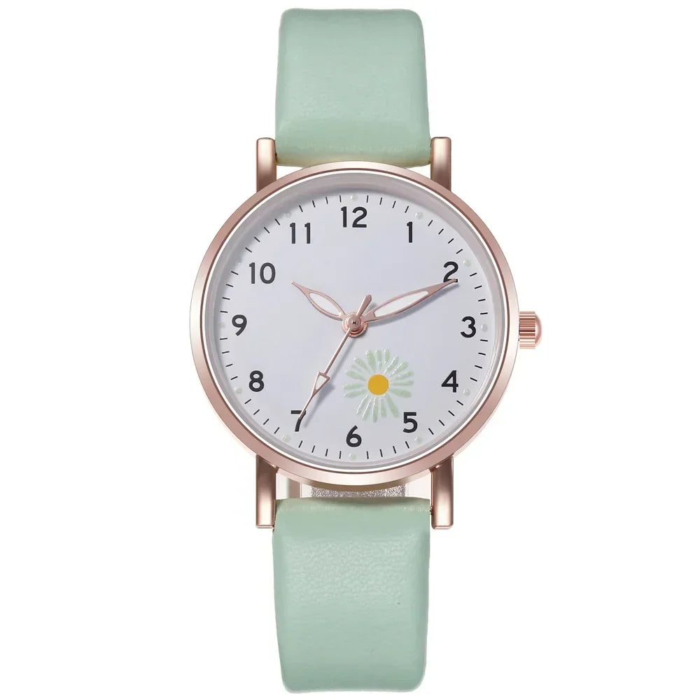 Luminous Watch for Women Girls Simple Trendy Glow in The Dark Watch Cute Fresh School Student Wristwatch Gift