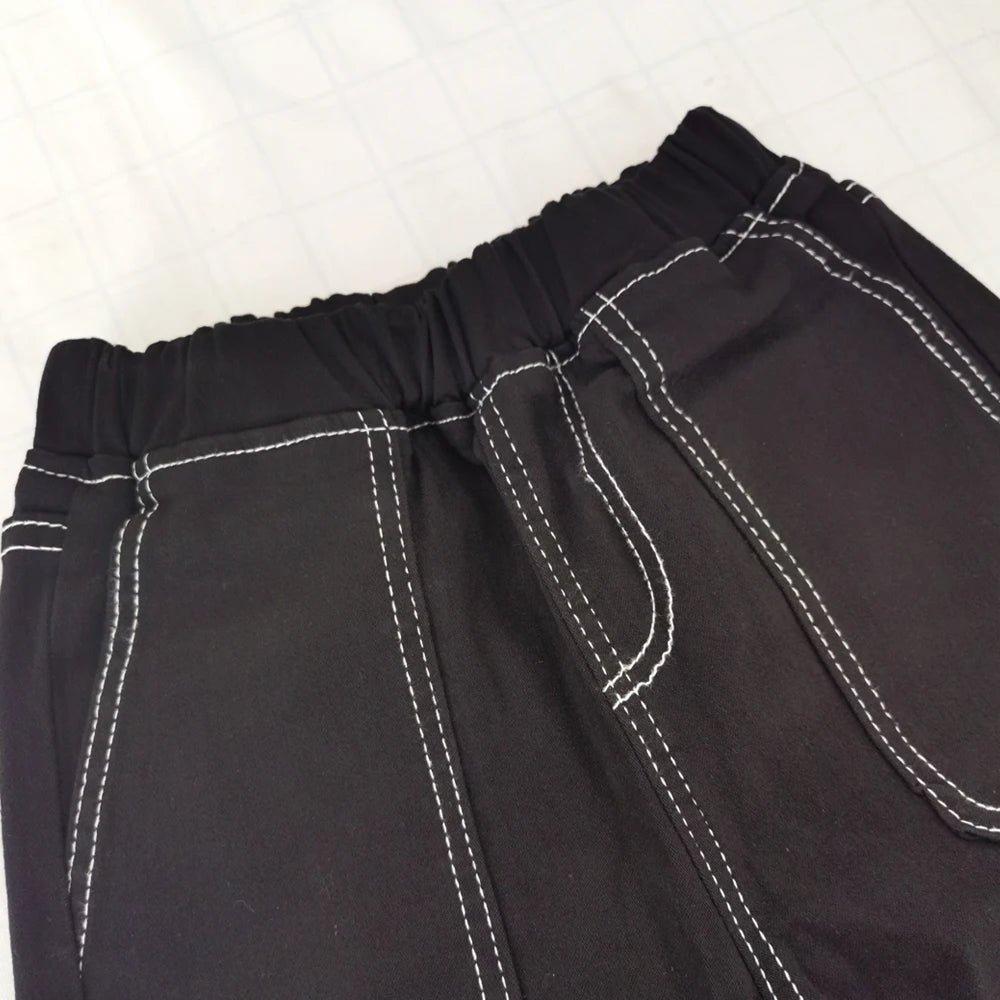 IENENS Autumn Boy's Jeans Clothes Kids Cowboy Pants Children Casual Denim Clothing Bottoms Trousers Baby Boy Casual Soft Jean