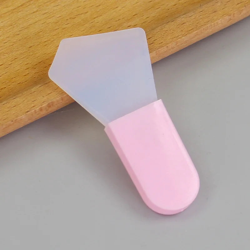 Mask Applicator Brush Soft Silicone Brush, Mini Makeup Spatula Facial Beauty Tool Set, Facial Mud, Makeup Mask Brush