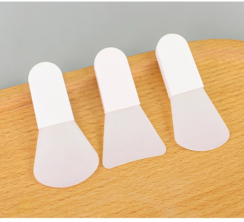 Mask Applicator Brush Soft Silicone Brush, Mini Makeup Spatula Facial Beauty Tool Set, Facial Mud, Makeup Mask Brush