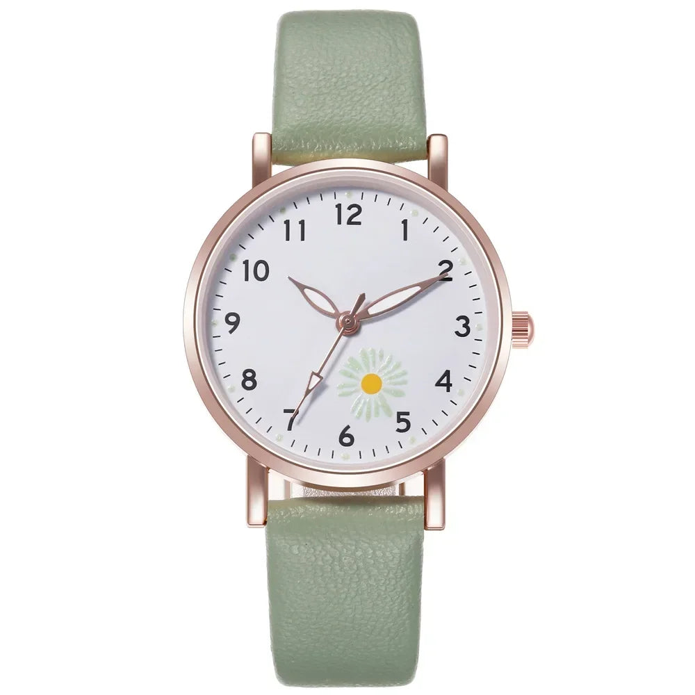 Luminous Watch for Women Girls Simple Trendy Glow in The Dark Watch Cute Fresh School Student Wristwatch Gift