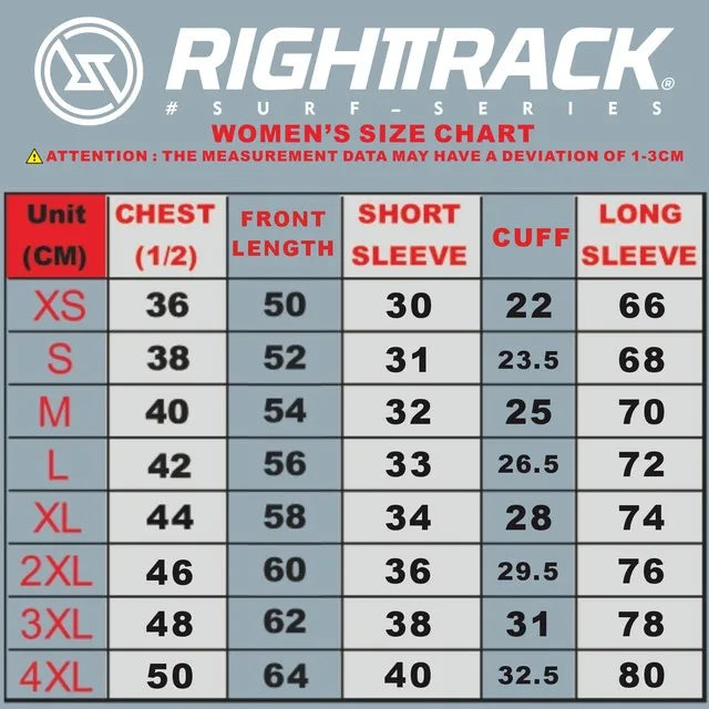 New Ladies Rashguard Long Sleeve Surfing Shirts Women's Lycra Fabric Surf Sexy Sweatshirt UV Protection RightTrack Swimwear