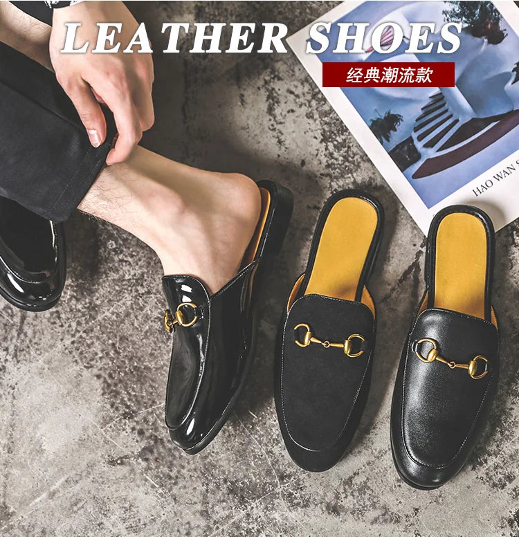 Fashionable Waterproof Trendy Flats Men's Shoes 2025 Summer New Lazy Woman's Footwear Outer Wear Кросовки Для Подростков