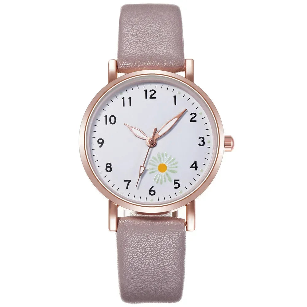 Luminous Watch for Women Girls Simple Trendy Glow in The Dark Watch Cute Fresh School Student Wristwatch Gift