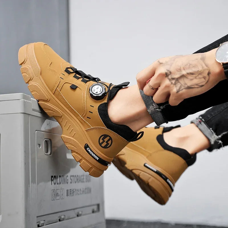 Autumn Mens Casual Shoes Leather Men's Sneakers Comfortable Soft Male Wark Board Shoes Platform Shoe for Men Кроссовки Мужские