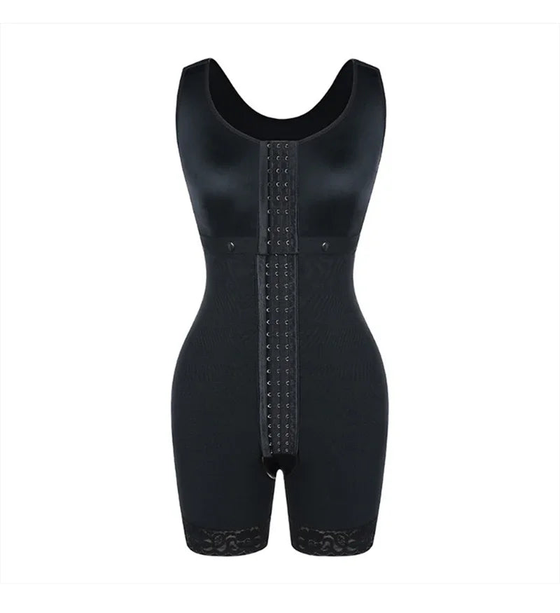 AfruliA High Compression Bodysuits Shapewear Fajas Colombianas Body Shapers Waist Trainer Sexy Butt Lifter Tummy Control Corset