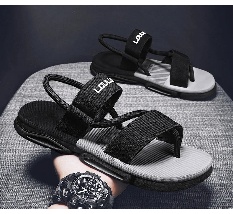 High Quality Brand Men sandals Summer Beach Flip Flops Men Fashion Breathable Casual Beach Men sandals Summer Outdoor