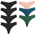 7 Pieces Sexy Lingerie Women's Seamless Panties Silk Female Underwear for Women Elasticity Thongs Secret G-String Fashion Tangas