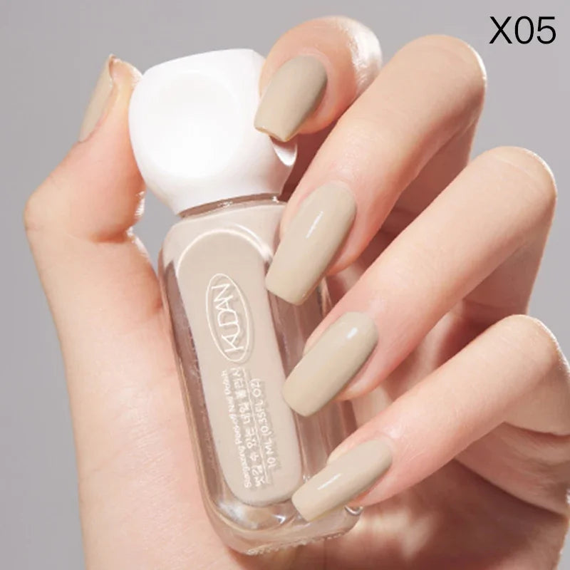 10ml Peel Off Water-Based Starry Nail Polish Fast Drying Long-Lasting Healthy And Brightening Effect No Need Lamp Cure