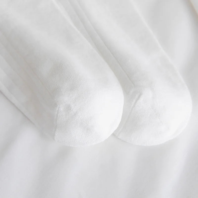 Solid Color White Short Socks Women Casual Cotton Breathable Low Cut Ankle Socks College Style School Students Kawaii Cute Socks
