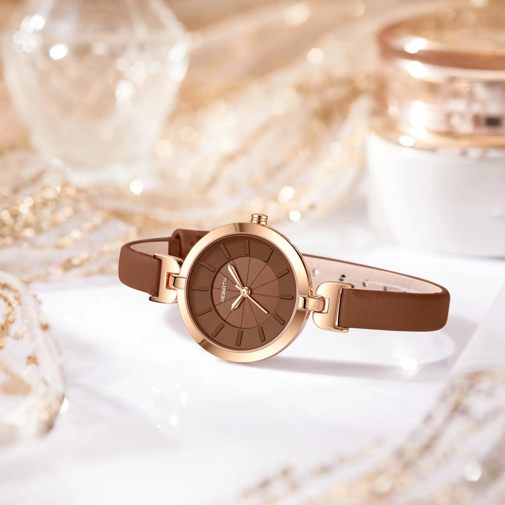 Rebirth Lipuf Brand Women's Watch High-End Niche Design Fashion Quartz Watch