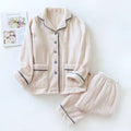 Couple Pajamas Winter Thick Coral Fleece Lapel Cardigan Sleepwear Flannel Men Women's Home Clothes Intimate Lingerie Nightwear