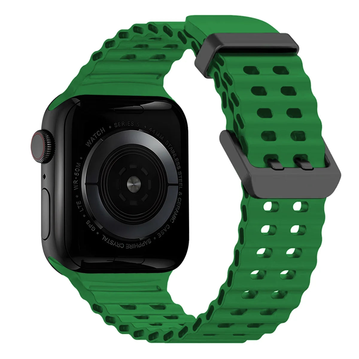 Silicone Strap for Apple Watch Ultra 3 49mm 46 45 44 42 38 41mm 40mm Sport Band for IWatch Series11 10 9 8 7 6 SE 5 4 3 2 Correa