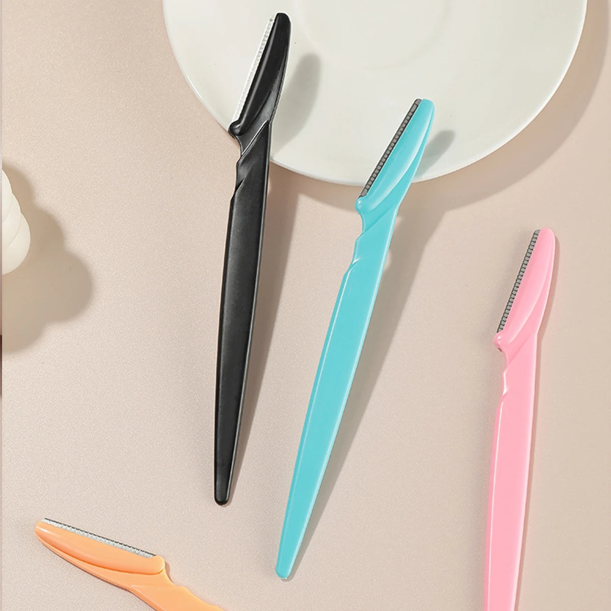 6/12Pcs Set Precision Eyebrow Razor Kit - Multipurpose Exfoliating Dermaplaning Tools and Facial Razor for Women and Men