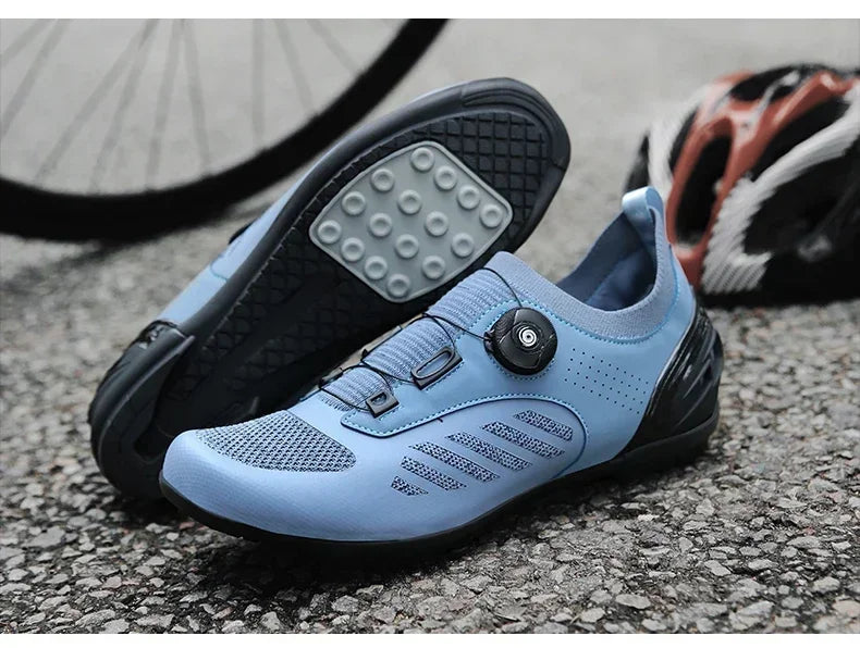 Cycling Sneaker MTB Men Sport Road Bike Boots Flat Racing Speed Sneakers Trail Mountain Bicycle Footwear Spd Pedal Cycling Shoes