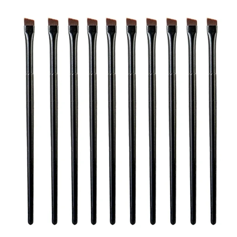 New 1/2pcs Blade Makeup Brushes Angled Thin Eyebrow Brush Flat Fine Eyeliner Brush Professional Liner Brow Beauty Make Up Tool