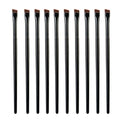New 1/2pcs Blade Makeup Brushes Angled Thin Eyebrow Brush Flat Fine Eyeliner Brush Professional Liner Brow Beauty Make Up Tool