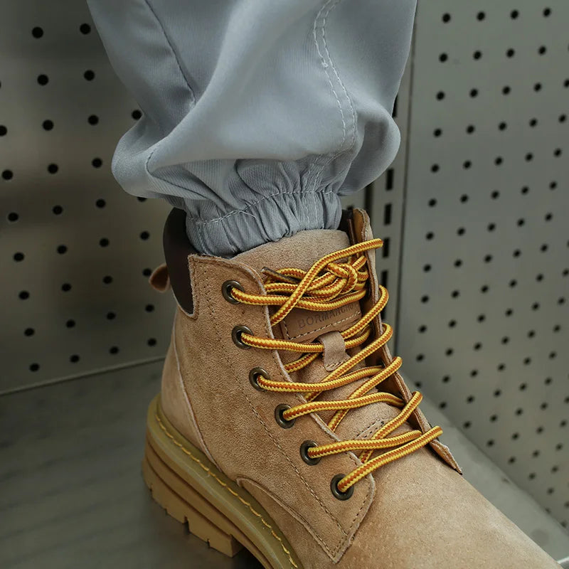 Men's Ice Silk Casual Pants Summer Thin Loose Harlan Nine-Point Trousers Trendy Sports Tools with Tied Feet forVersatile Style