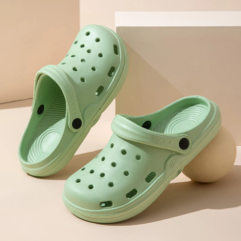 Cave shoes for women  new summer home decor  EVA anti slip beach wearing outdoor sandals women's garden shoes