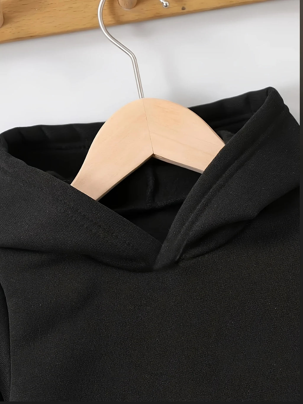 Newborn Baby Boy Fleece Sweatshirt And Fashion Casual Sports Pants Set 'Dad Little Baby' Print Autumn Winter Gift Set