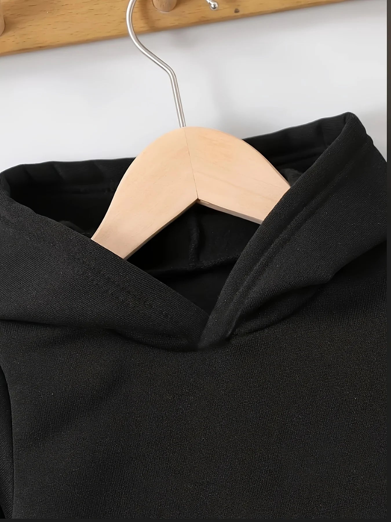 Newborn Baby Boy Fleece Sweatshirt And Fashion Casual Sports Pants Set 'Dad Little Baby' Print Autumn Winter Gift Set