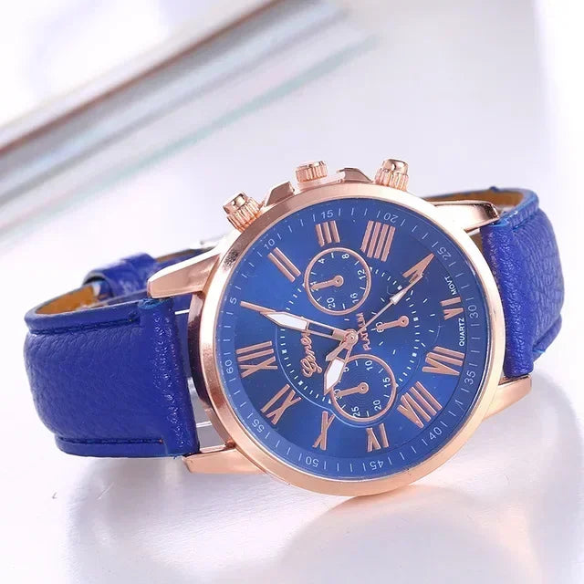 Womens Watches Brand Sport Style Fashion Ladies Watch Leather Watch Men Girls Female Quartz Wristwatches Montre Femme