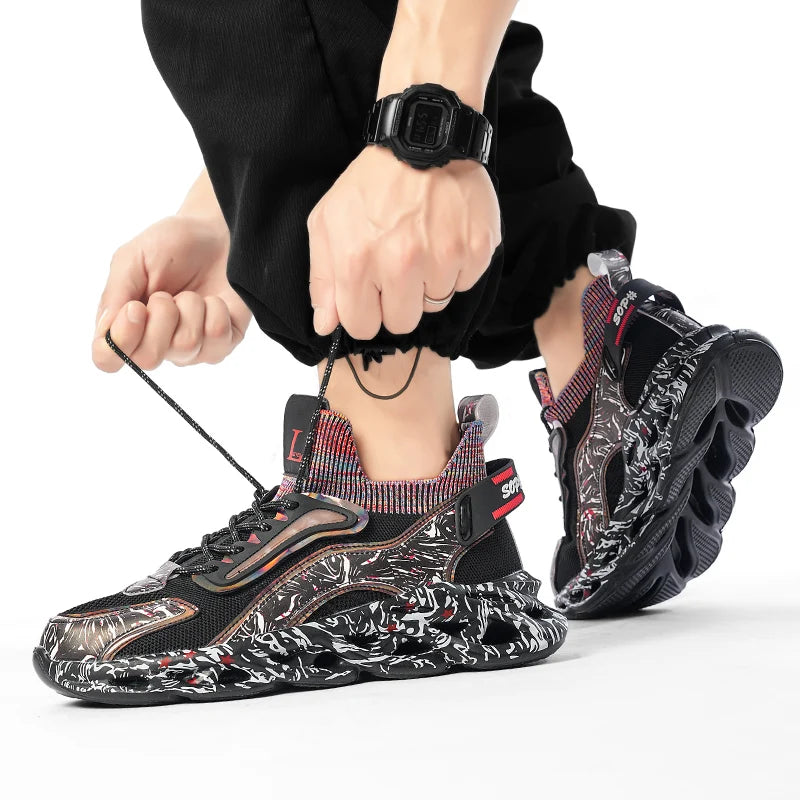 Men Sneakers Breathable Daily Wear Casual High Quality Outdoor Comfortable Training Mesh Running Shoes for Man