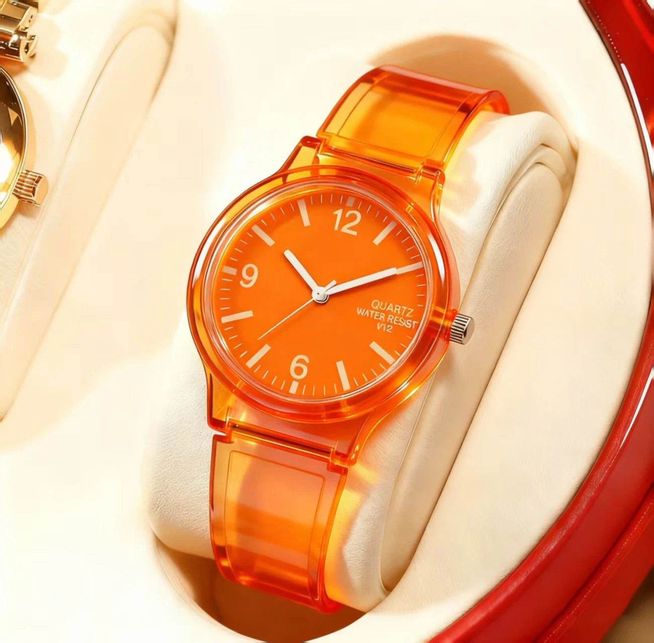 New simple silicone Brand WOKAI Casual Quartz Watch Women Crystal Silicone Watches Relogio Feminino Wrist Watch Hot sale