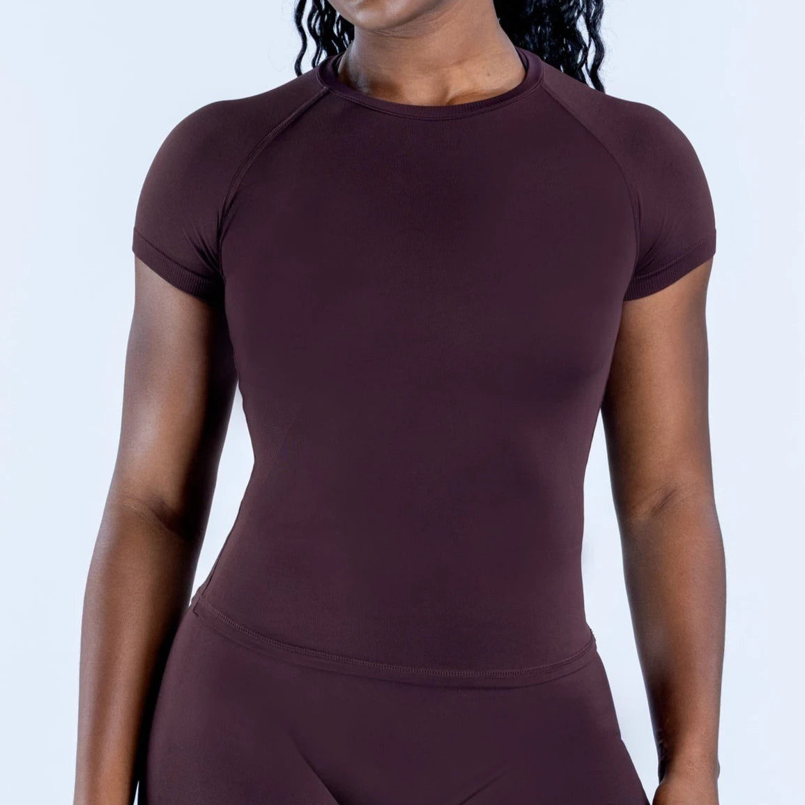 Impacts Short Sleeve Top for Women Workout Gym Crop Top Light Weight Yoga Top Shirt Longline Sports Stretchy Shirts