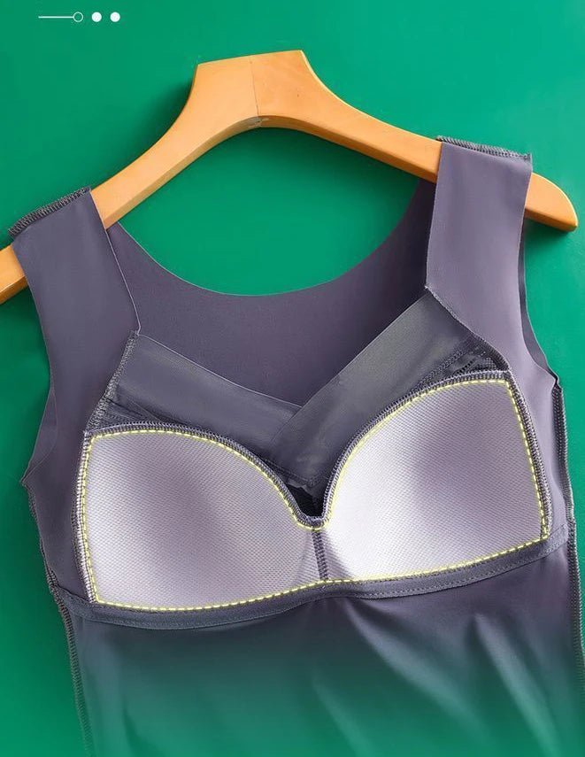 Women Velvet Padded Vest Winter Plus Size Thermo Camisole Lingerie Warm Clothing Top Inner Wear Autumn Thermal Shirt Undershirt