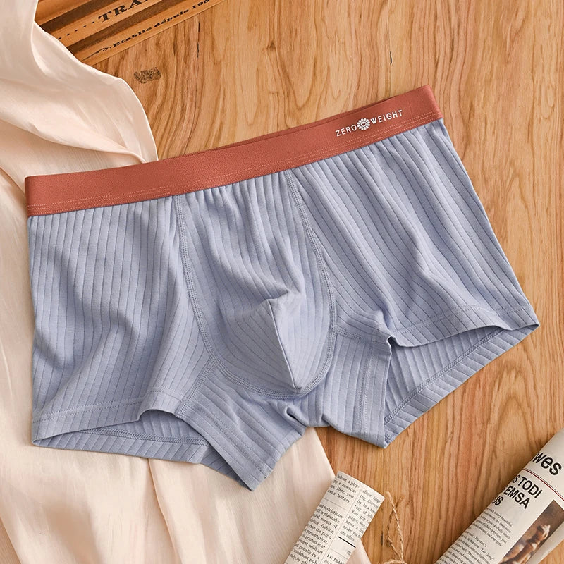 1Pcs Underwear Men's Boxer Shorts Sexy Panties Cotton Boxers Man Underpants Male Shorts Homme U Convex Lingerie Plus Size L-6XL